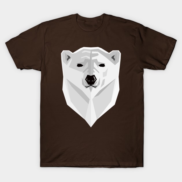 White Polar Bears, Wild Bears T-Shirt by Cds Design Store